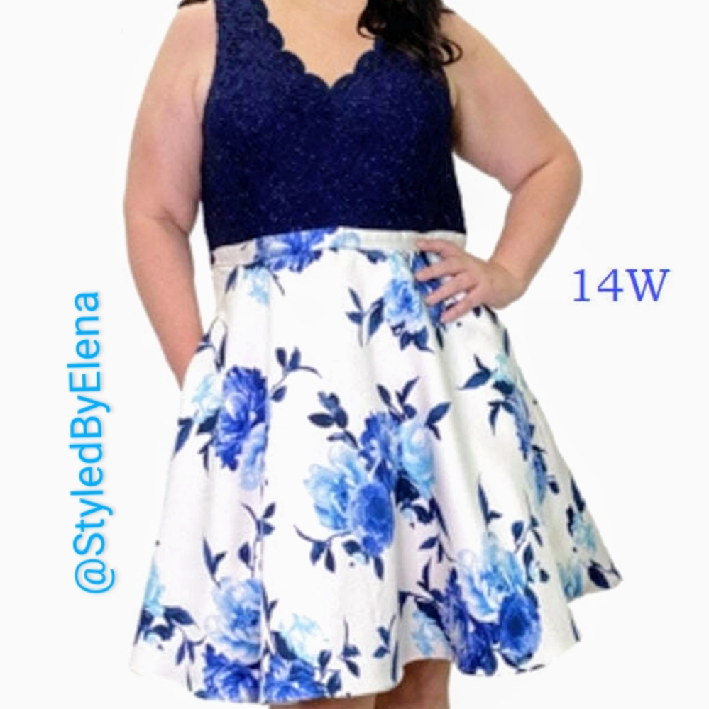 🏙️ City Studios by Macy's 👗 Dress (Size 14W)